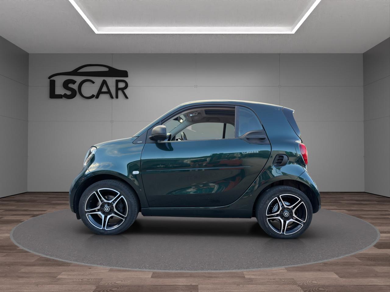 Smart fortwo coupe Fortwo 0.9 t British Green 90cv - Unipro - Promo FInanziamento - Tetto panoramico
