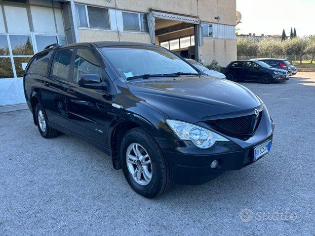 Ssangyong Actyon Sport doppia cabina Gancio Traino