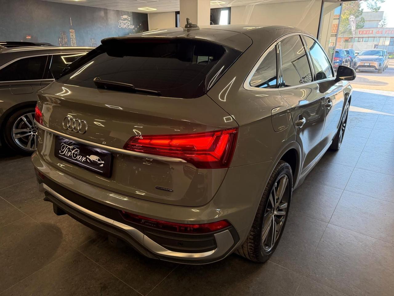 AUDI Q5 SPORTBACK S-LINE PLUS 40 2.0 MHEV 204CV QUATTRO PELLE NAVI CAM ANNO 2022
