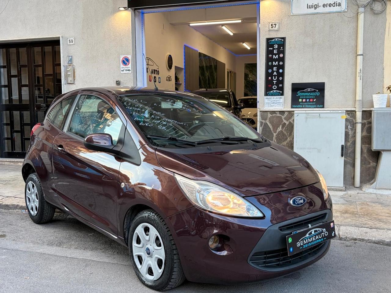 Ford Ka 1.2 69CV EURO5 PARI AL NUOVO