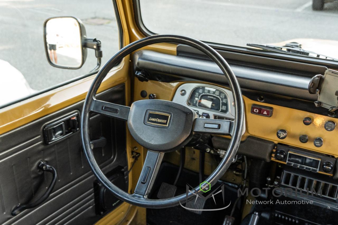 TOYOTA Land Cuiser BJ 42 3.4 DIESEL – PASSO CORTO – 1982