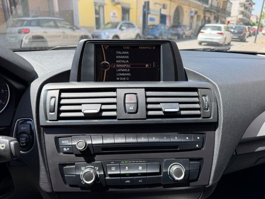 BMW 116D 2.0 116CV SPORT AUTOM CERTIFICATA XFETTA