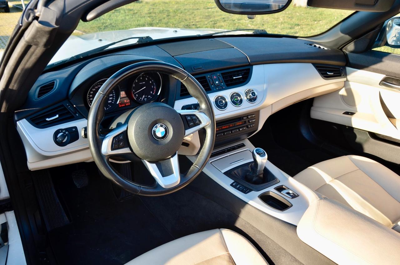 BMW Z4 SDRIVE20i 184cv MANUALE, UFF ITALIANA, SERVICE BMW, MSPORT, XENO, PELLE, 18", PERMUTE