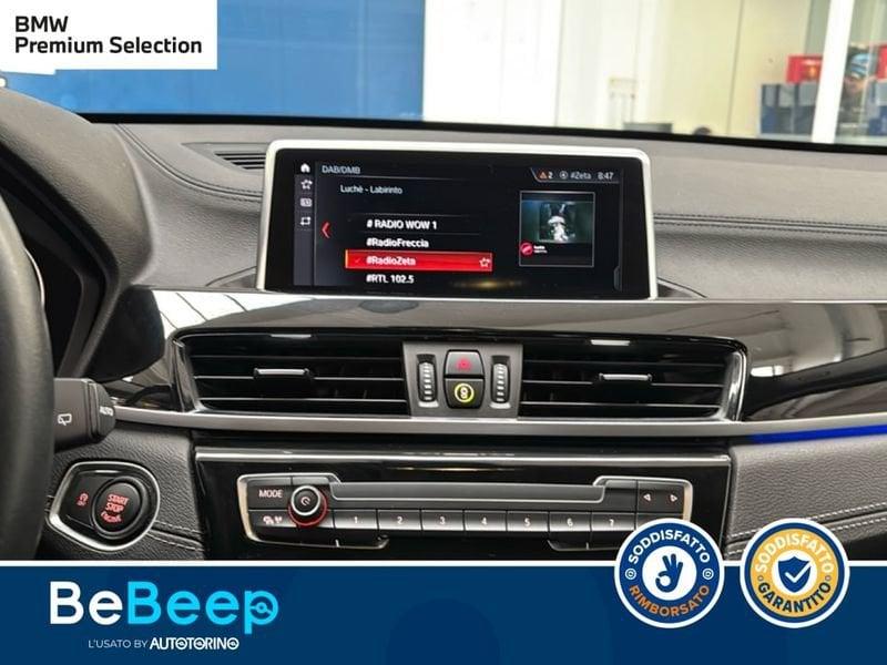 BMW X1 SDRIVE16D XLINE AUTO