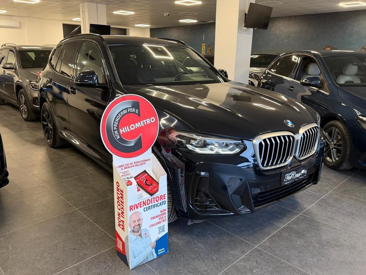 BMW X3 20D M-SPORT X-DRIVE MHEV 48V 190CV PELLE NAVI CAM ANNO 2023