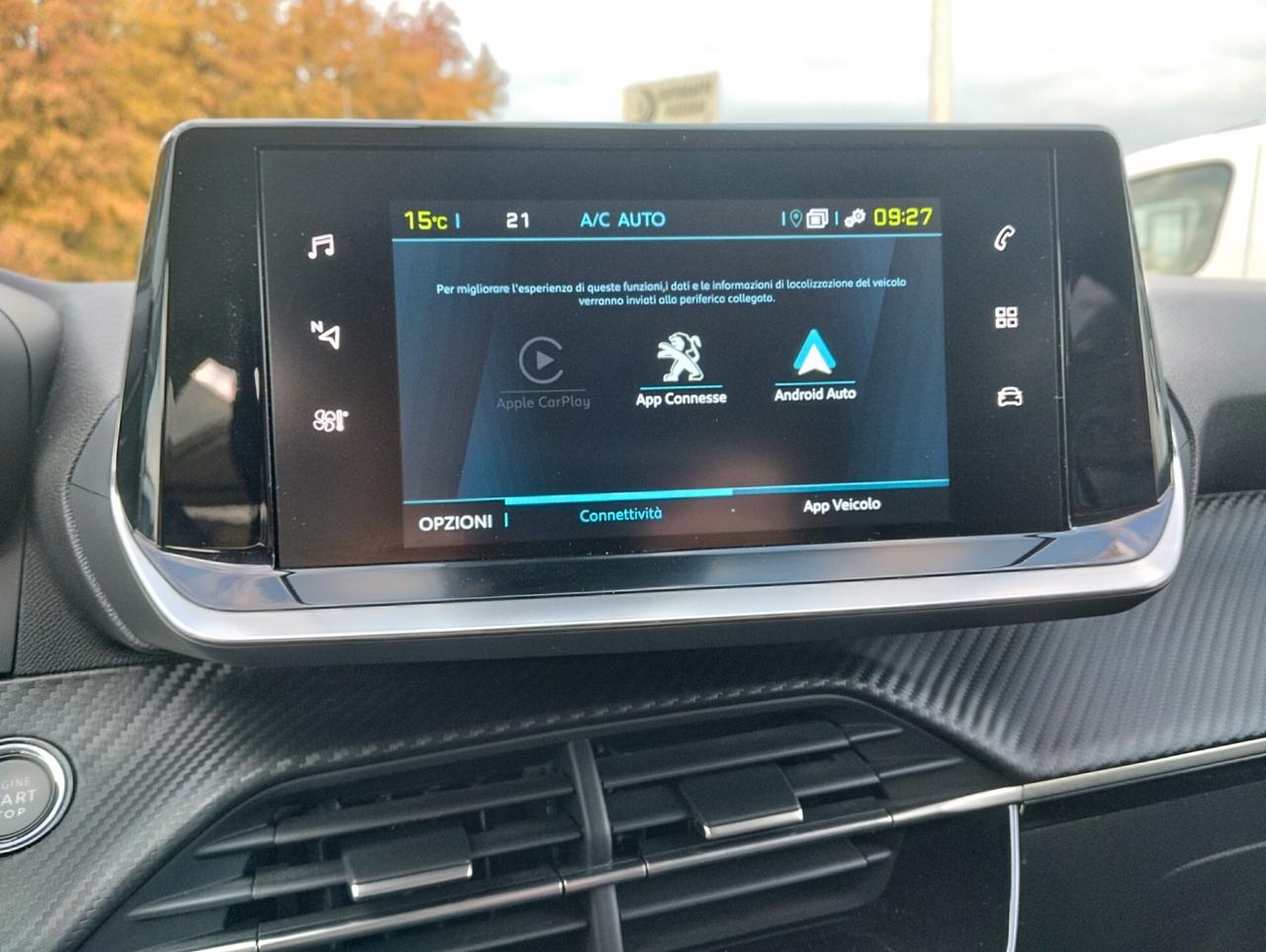 Peugeot 208 motore elettrico 136 CV 5 porte E-Style