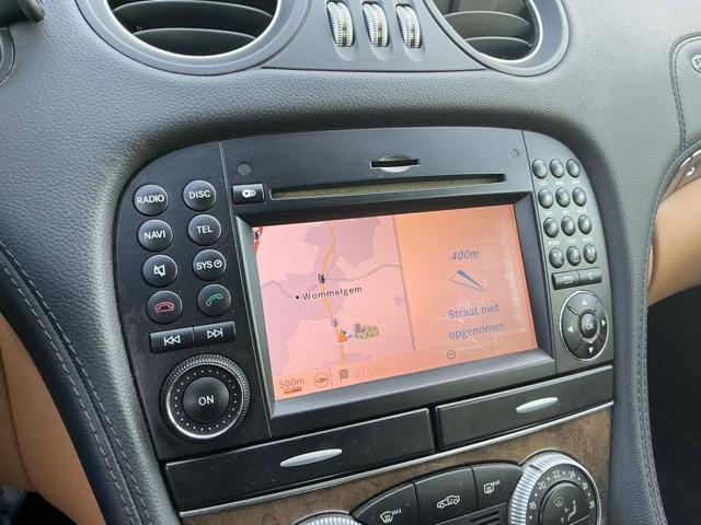 MERCEDES-BENZ SL 500 V8 387CV IN COLOR THULITE RED / INTERNO TABACCO