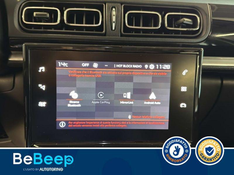 Citroën C3 1.2 PURETECH FEEL S&S 83CV NEOPATENTATI MY18