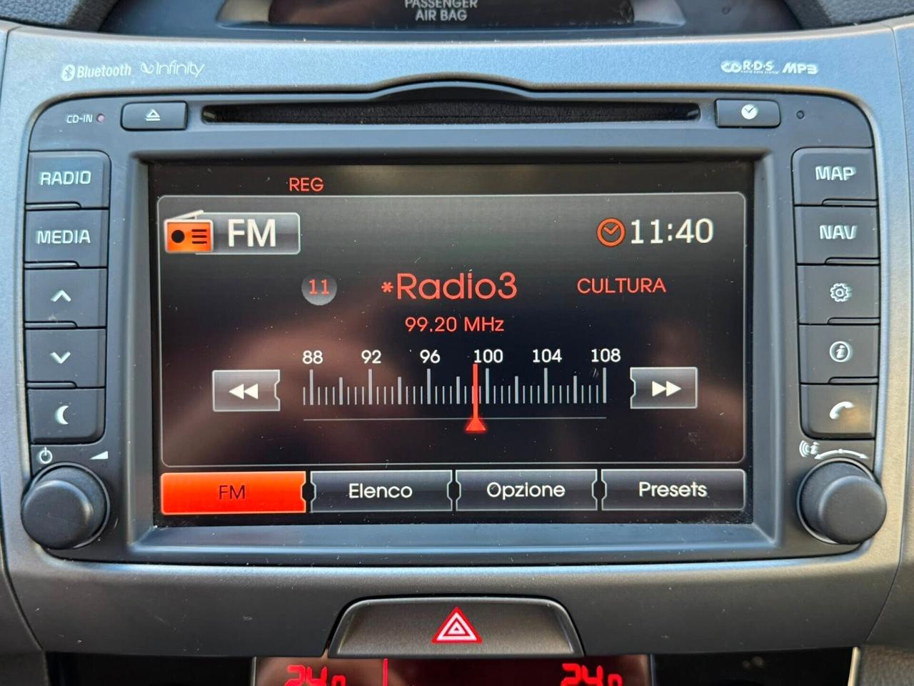 KIA SPORTAGE 1.7 CRDI 115 CV NAVI+RETROC.+CERCHI+PELLE