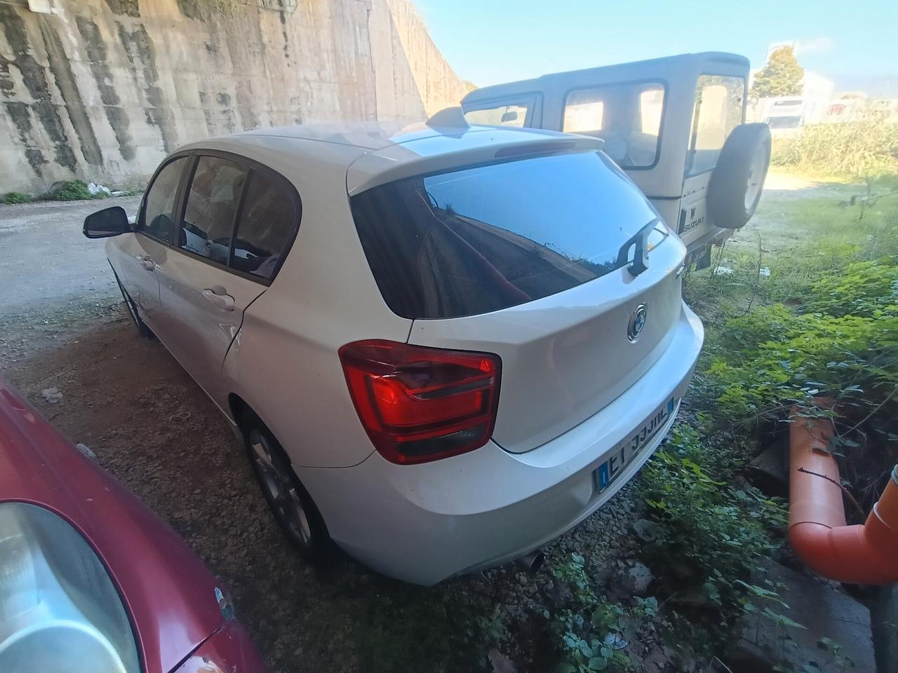Bmw 116 116d 5p. Business Catena rotta Motore da rivedere
