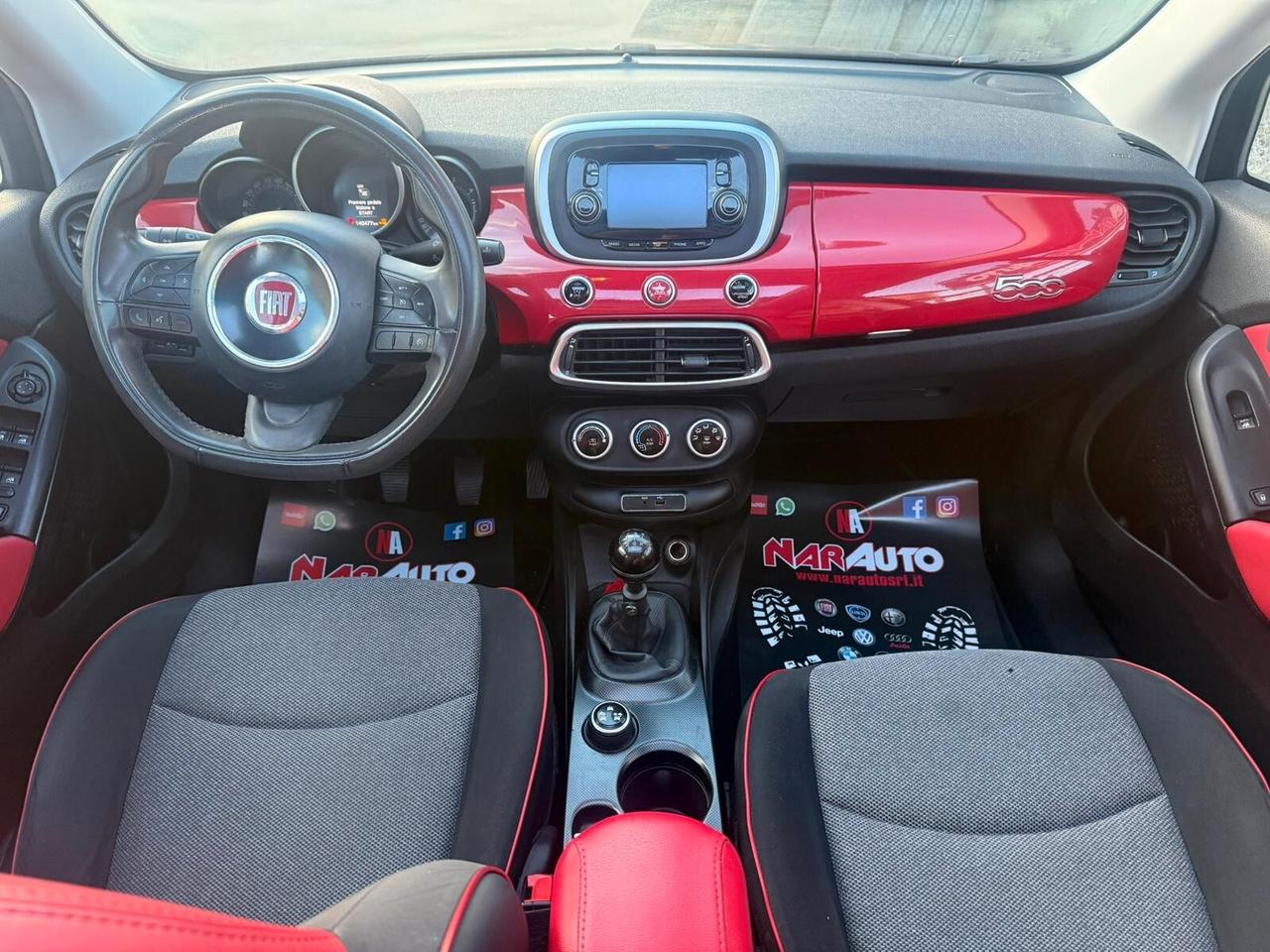 Fiat 500X 1.3 MultiJet 95 CV Edizione Rosso Amore