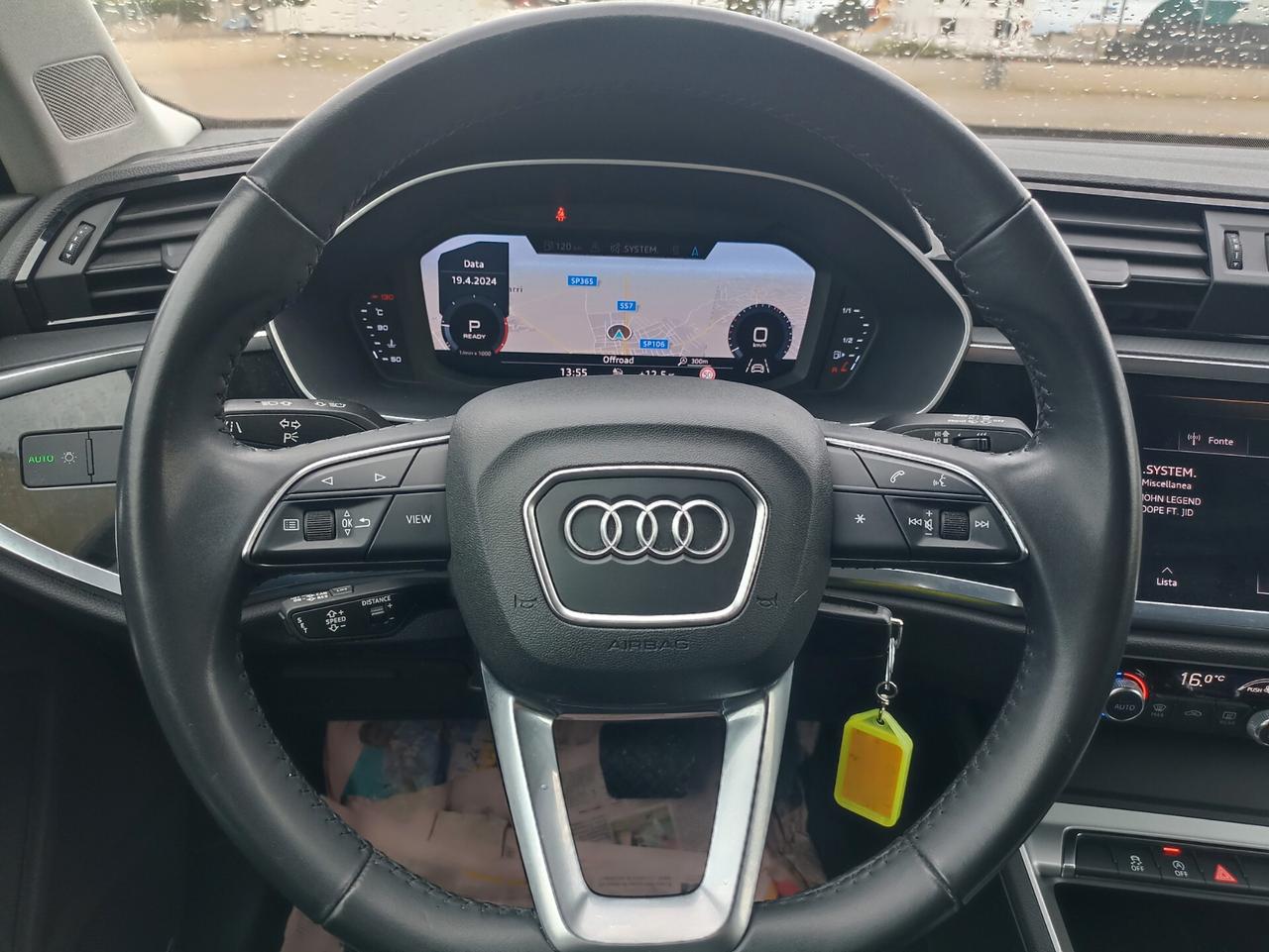 AUDI Q3 2.0 TDI 150cv STRONIC 09/2019 BIXENO/NAVI/SENSORI POST/
