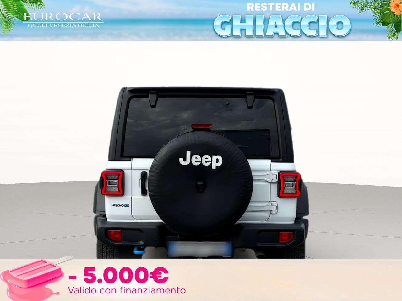 Jeep Wrangler unlimited 2.0 atx phev rubicon 4xe auto