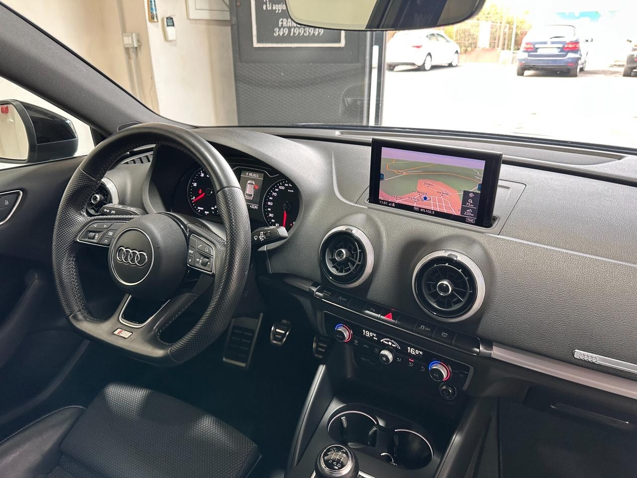 Audi A3 2.0 TDI S LINE - MANUALE - DA VETRINA - FULL