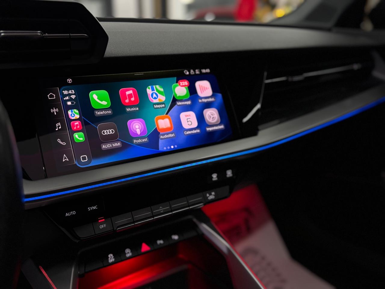 Audi A3 SPB 150Cv S-Tronic Identity Black Iva Esp