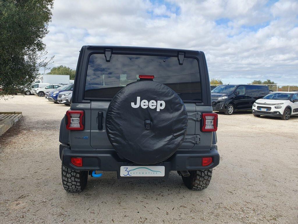 Jeep Wrangler Unlimited 2.0 380cv PHEV ATX 4xe Rubicon Km0