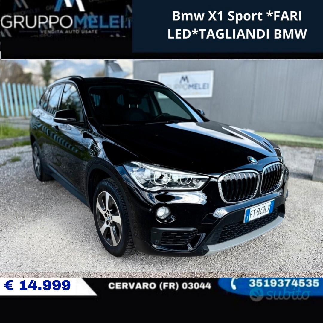 Bmw X1 Sport *FARI LED*TAGLIANDI BMW
