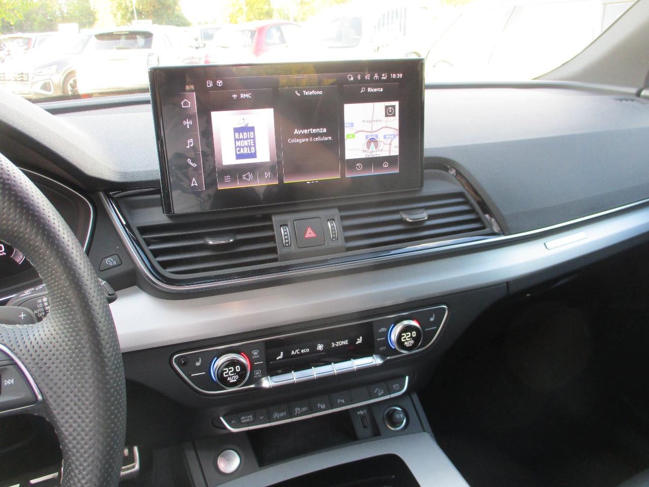 Audi Q5 Sportback 40 2.0 tdi mhev 12V S line Plus quattro s-tronic Black/HEAD UP