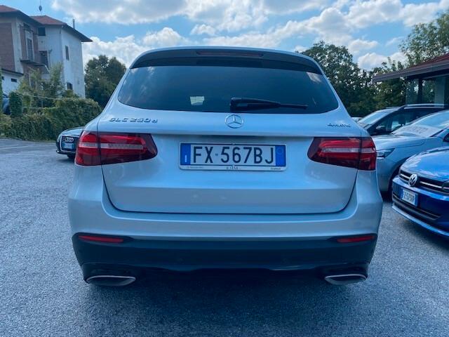 MERCEDES BENZ GLC 250 D 4MATIC EXCLUSIVE 204 CV IVA ESPOSTA 24 MESI GARANZIA