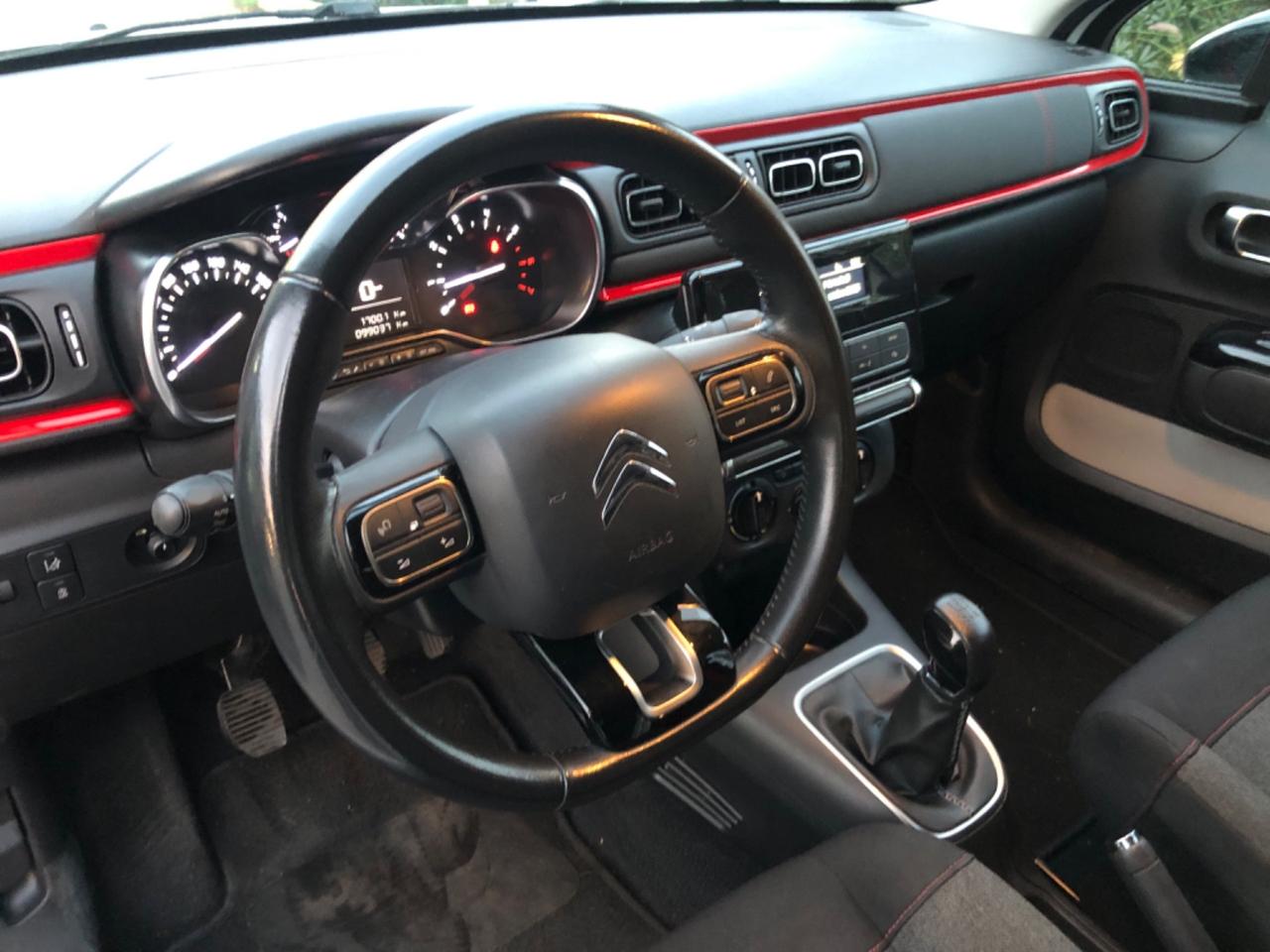 Citroen C3 PureTech 82cv Feel - benzina NEOPATENTATI