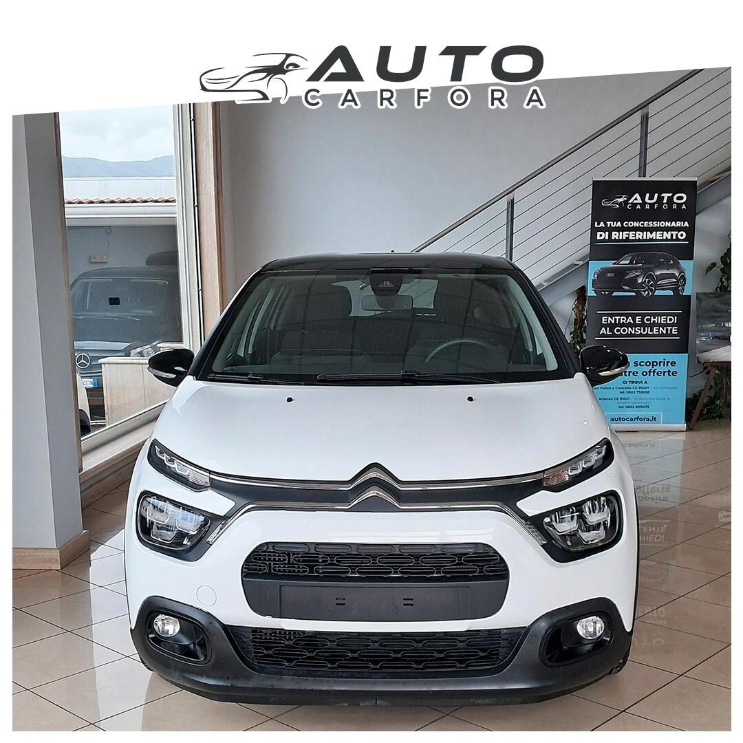 Citroen C3 BlueHDi 100 S&S Shine Pack con sensori di parcheggio