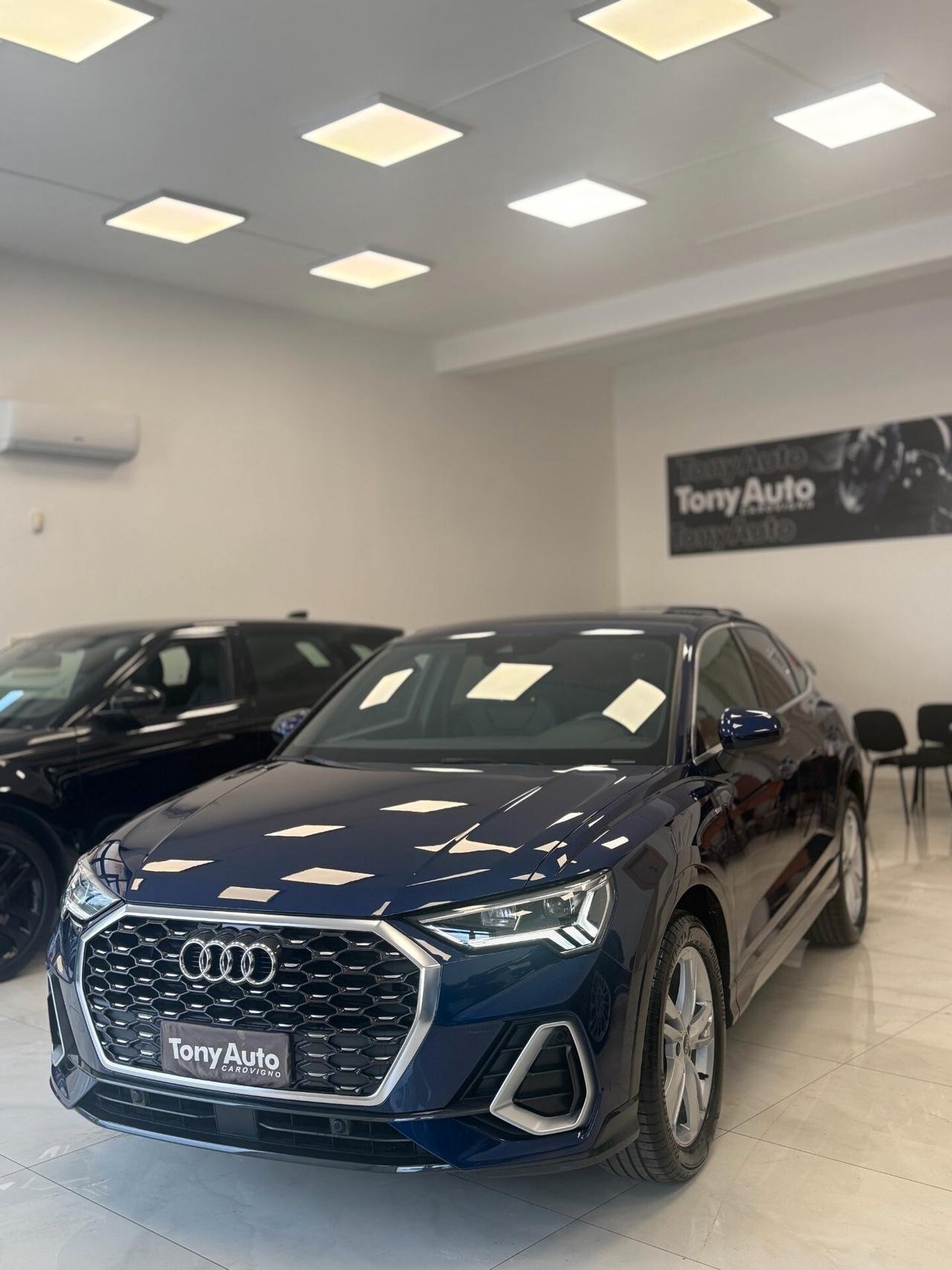 Audi Q3 SPB 35 tdi Sline edition NAVI,TELECAMERA,FARI LED,VIRTUAL COCKPIT,APPLE CARPLAY,PELLE PARZIALE
