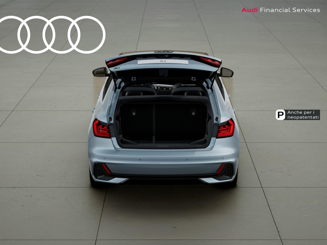 Audi A1 sportback 35 1.5 tfsi identity black s-tronic