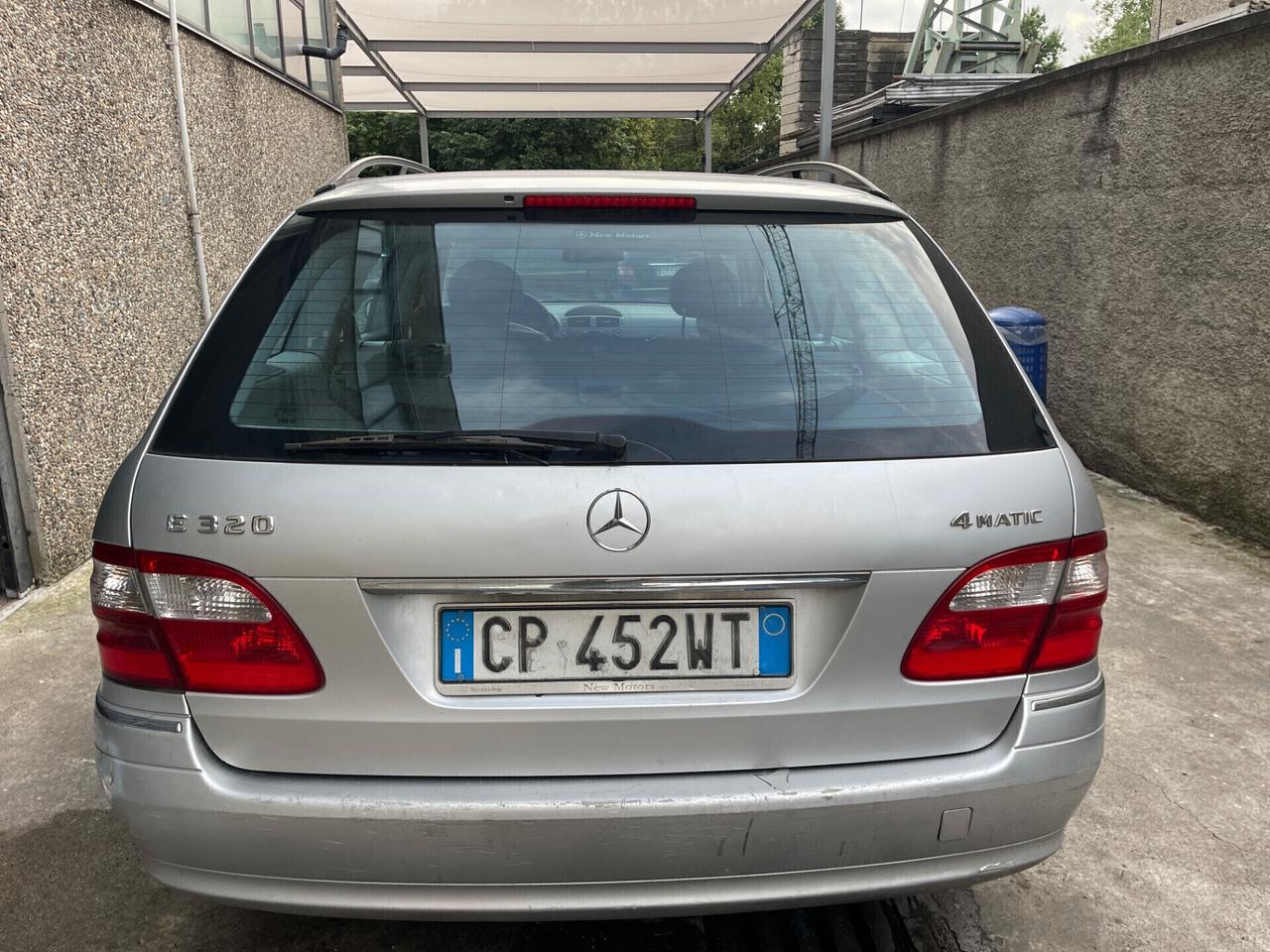 MERCEDES E 320 S.W. BENZINA-GPL EURO4 4MATIC AVANGARGE
