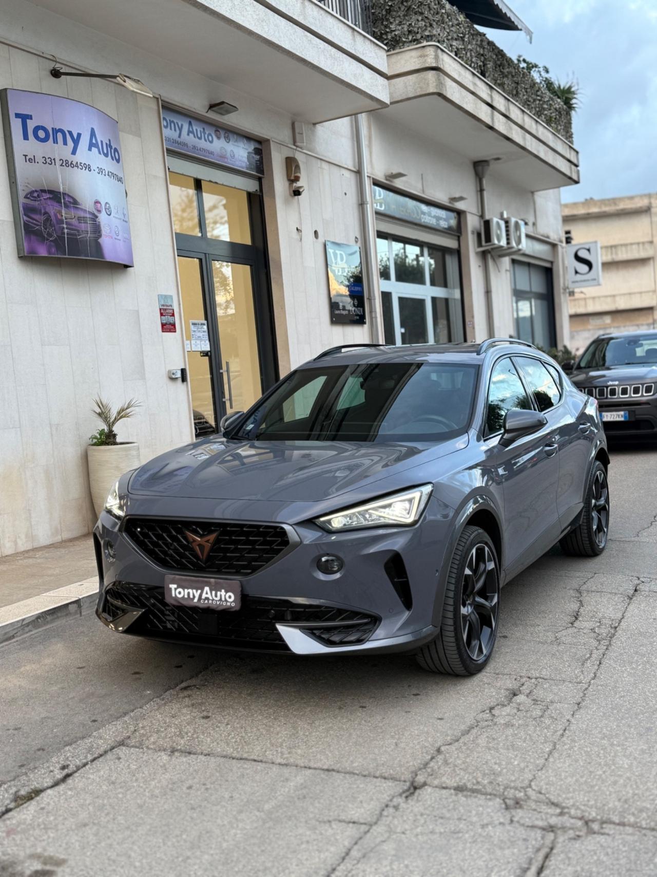 Cupra Formentor 2.0 TDI 4drive 150cv dsg LUCI SOFFUSE,TELECAMERA,NAVI,APPLE CARPLAY,FULL LED,INTERNI PARZ. IN PELLE