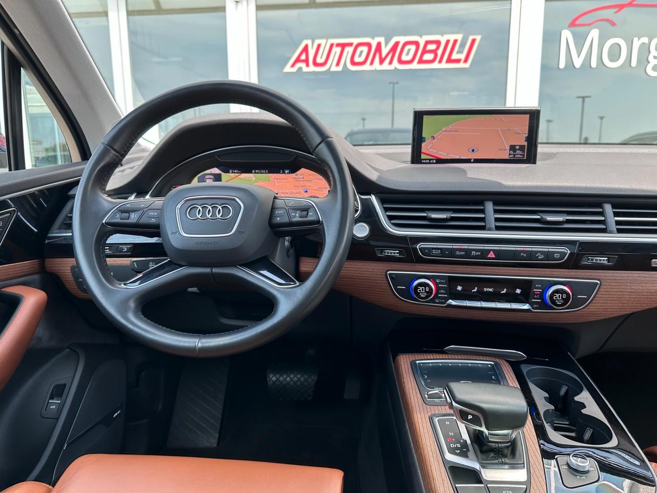 AUDI Q7 3.0TDI 286CV SLINE AUTOMATICA 7POSTI TETTO EURO6D