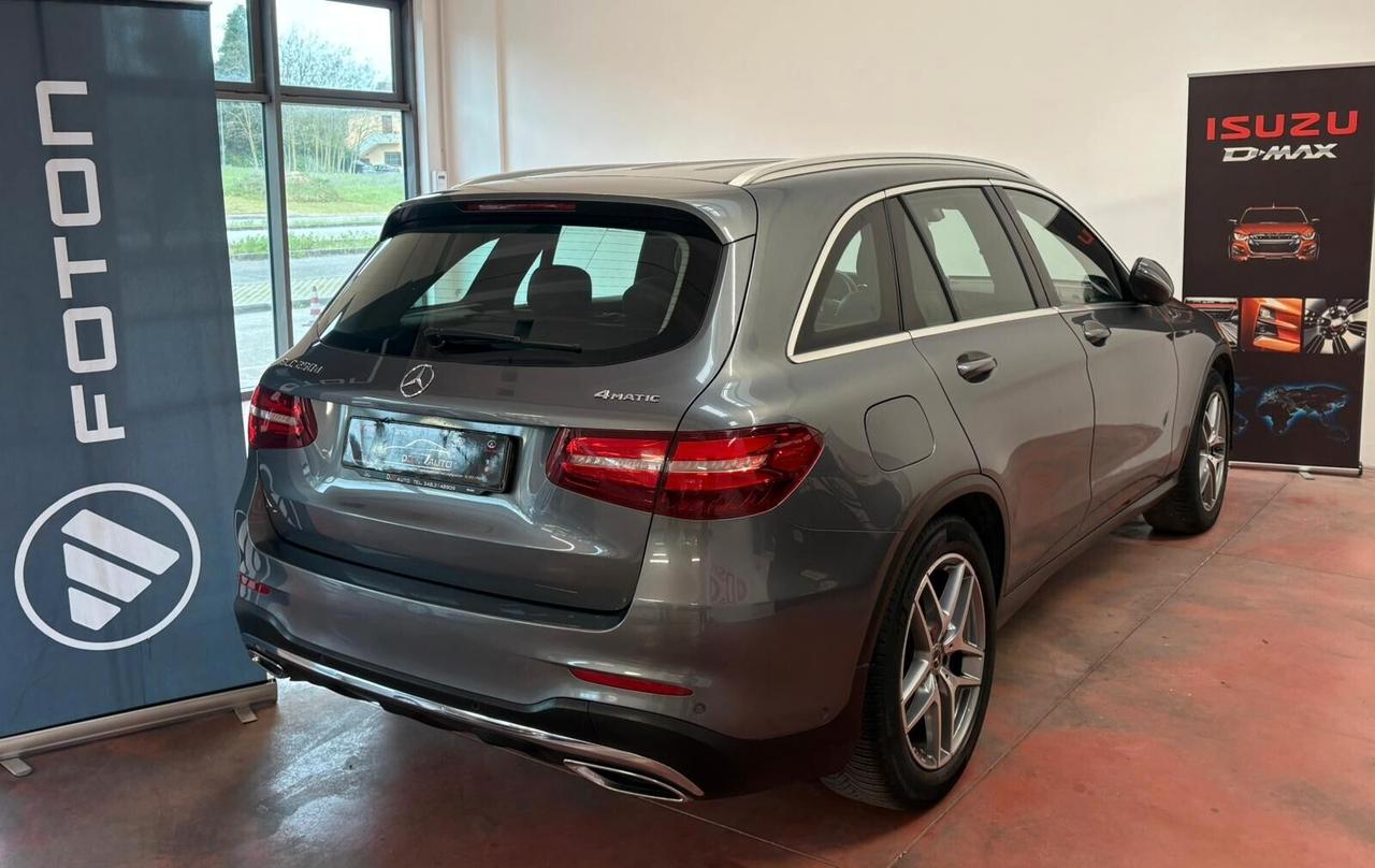 MERCEDES GLC 250 CAMBIO AUT. 4MATIS Diesel 2.5 4X4 Km 129.696 certificati garanzia 12 mesi
