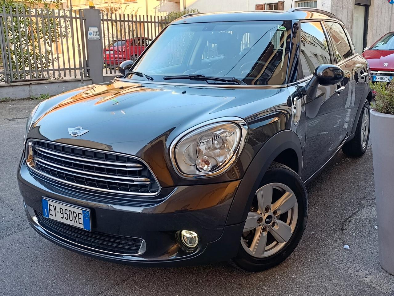 Mini Cooper D Countryman Automatica Euro 6 navi/Led/Luci soffuse