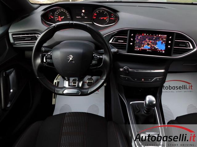 PEUGEOT 308 1.5 BLUEHDI 130CV GT LINE, NAVIGATORE, RETROCAMERA