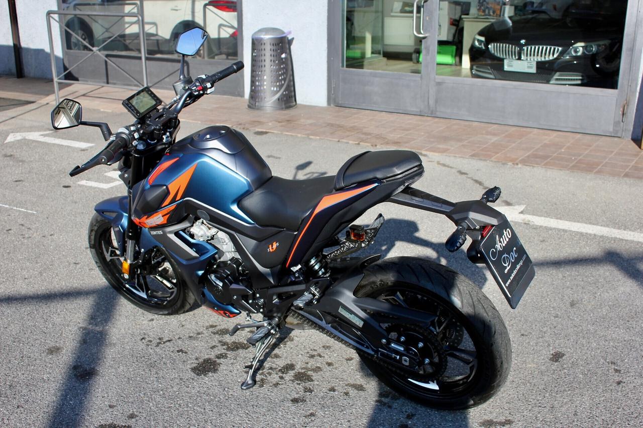 Zontes ZT 125 U SOLO 300KM FARI FULL LED DISPLAY TFT