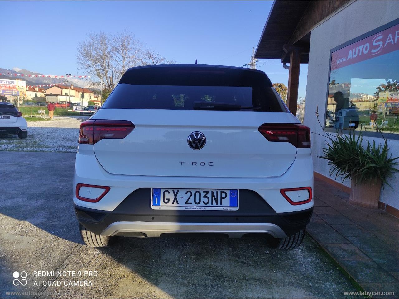 VOLKSWAGEN T-Roc 1.0 TSI Edition Plus KM ZERO - 4 ANNI GARANZIA E TAGLIANDI