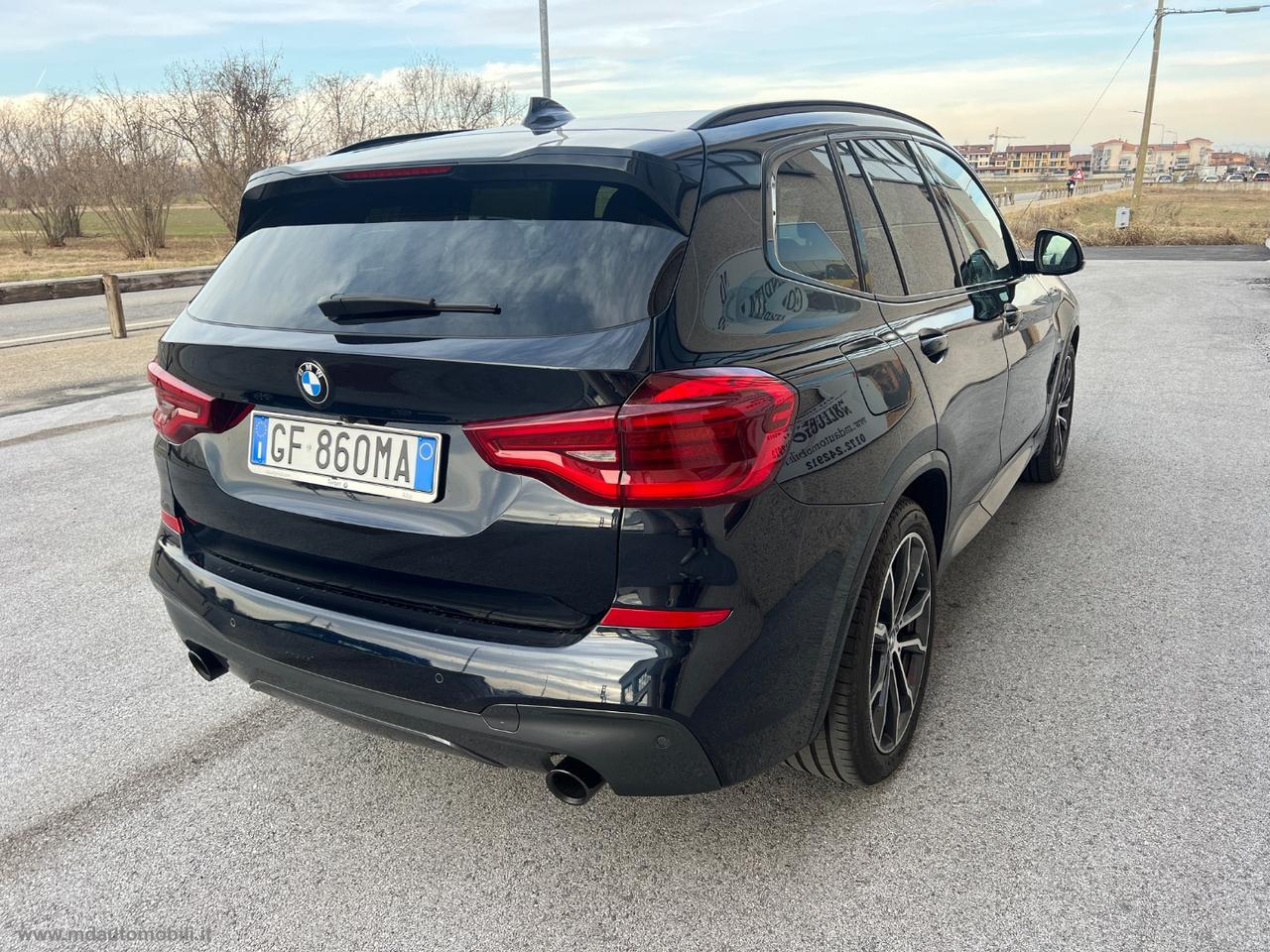 BMW X3 xDrive20d 48V Msport TETTO 20 CAMERA TAGLIANDI BMW