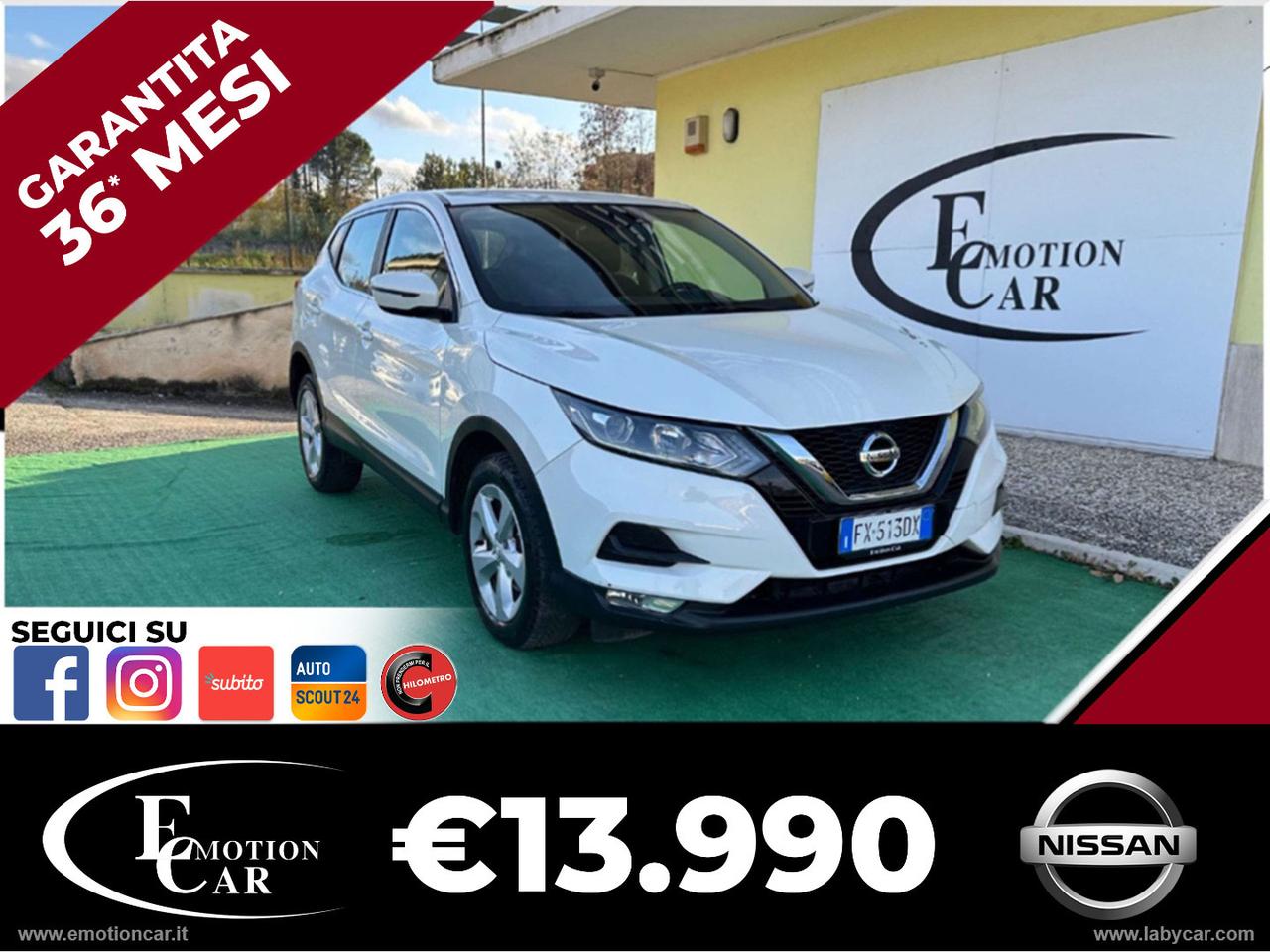 NISSAN Qashqai 1.5 dCi 115 CV DCT Business - 2019