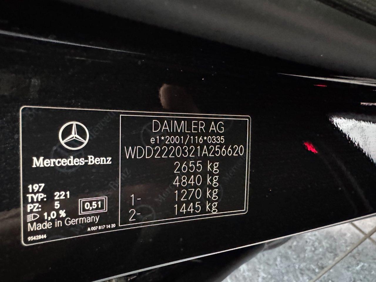 Mercedes-Benz S 350d Maximum Edition Tutti Gli Opt Di Listino