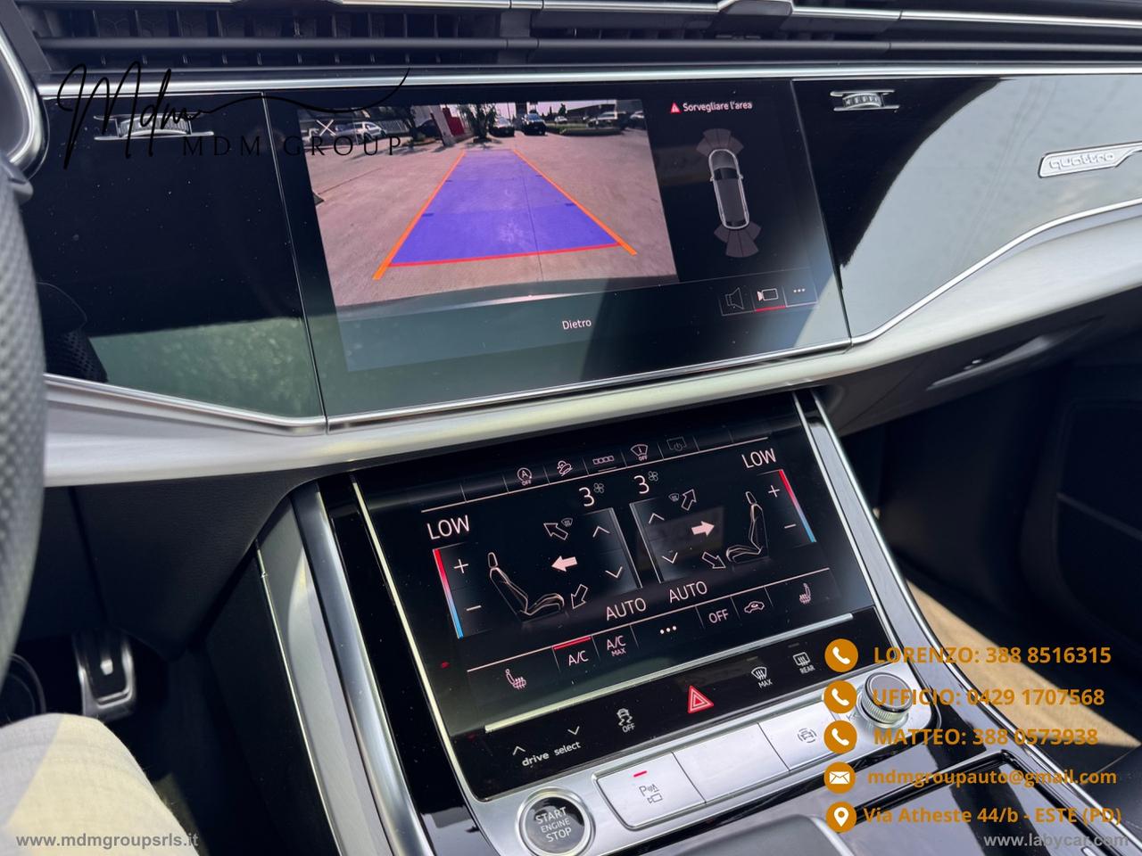 AUDI Q8 50 TDI 286 CV qu.tiptr. S line PLUS TAGLIANDI OFFICIALI