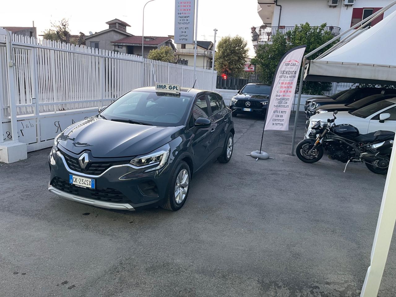 Renault Captur TCe 100 CV GPL FAP Zen KM CERTIFICATI!!!