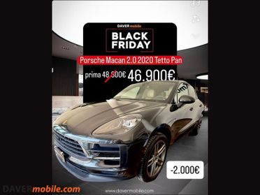 Porsche Macan 2.0 + tetto + pelle