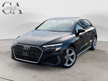 Audi A3 Sportback 1.5 tfsi mhev S line edition 150cv s-tronic