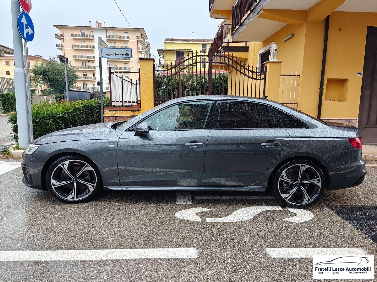 AUDI - A4 35 2.0 tdi mhev S line edition 163cv s-tronic (sede Piano Lago)