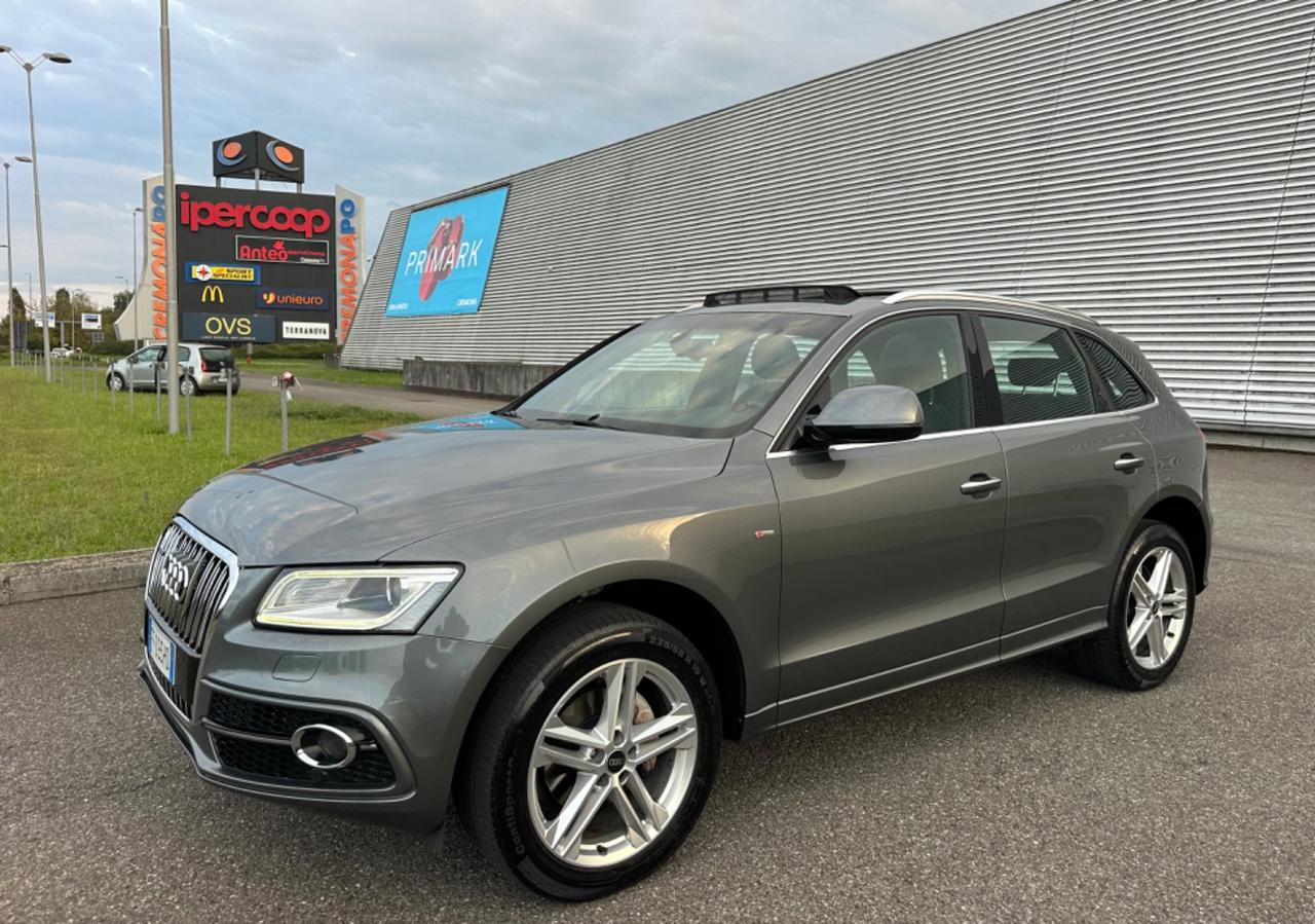 Audi Q5 S-line 2.0 TDI 190 CV Full tettuccio apribile
