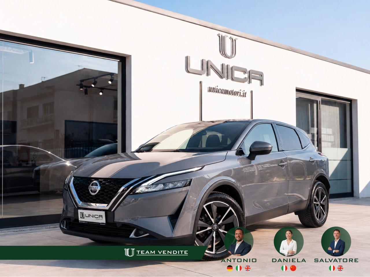 Nissan Qashqai 1.3 MHEV 140 CV MY22 Tekna AUTOCARRO PROMOZIONE FINANZIAMENTO