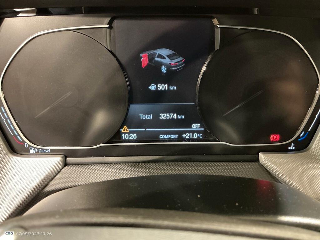BMW 216D GRAN COUPE 115CV STEPTRONIC BUSINESS ADVANTAGE ( FARI LED - CRUISE - NAVI - MIRROR - PDC )