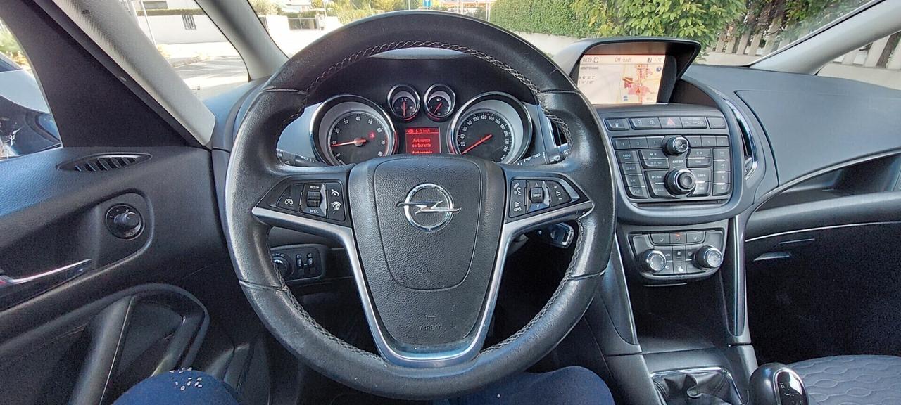 ZAFIRA 7 POSTI 1,6 METANO DI SERIE 150 CV COSMO NAVIGATORE SENSORI TELEFONO CRUISE CONTROL