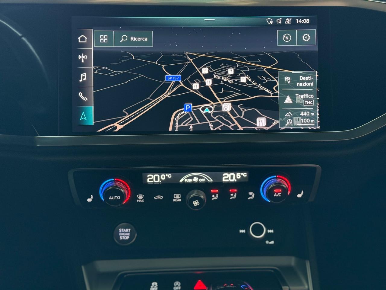 Audi Q3 35 2.0 Tdi 150CV STronic TETTO-Led