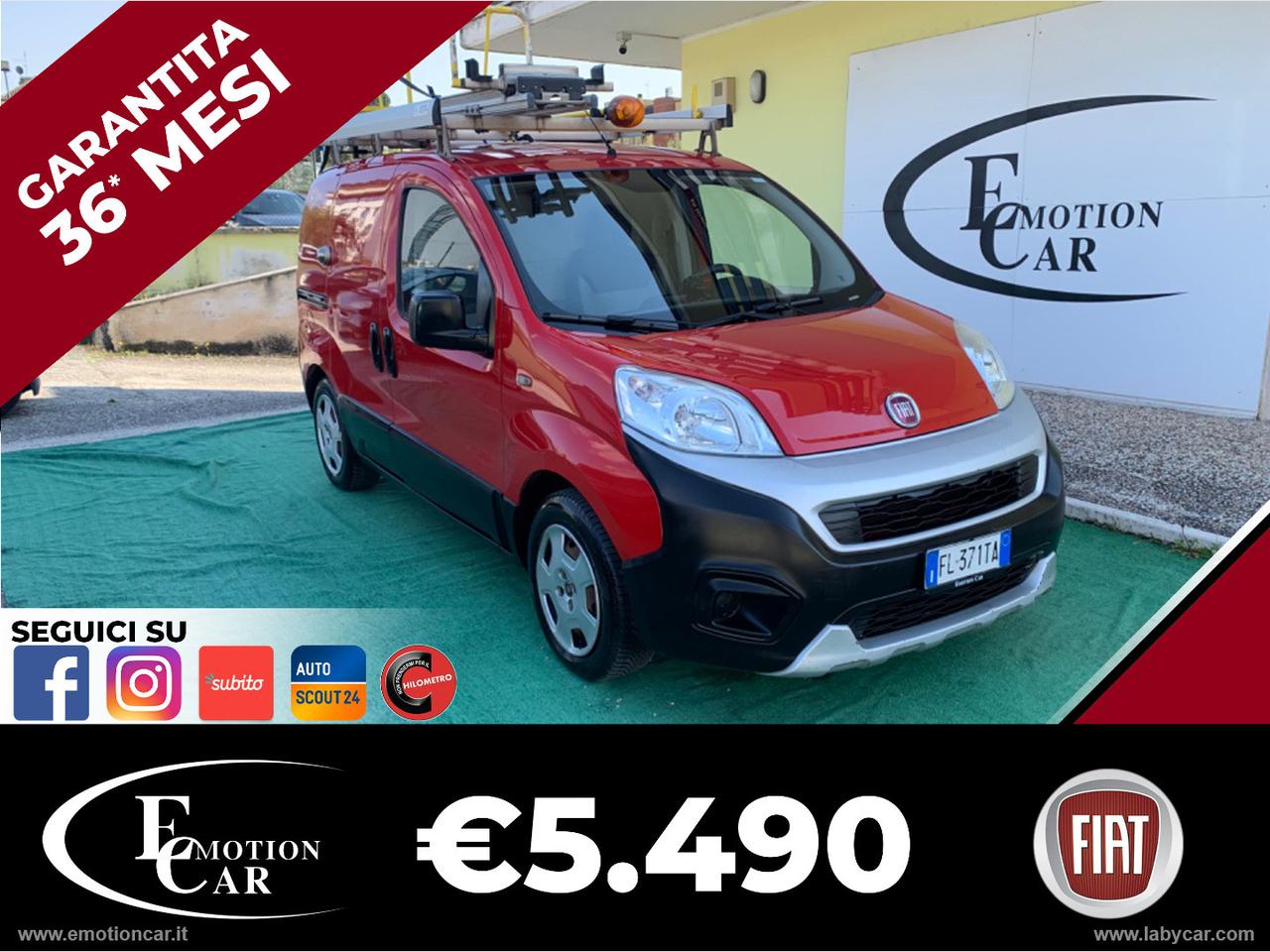 FIAT Fiorino 1.3 MJT 95CV Cargo Adventure AUTOCARRO N1 - 2017