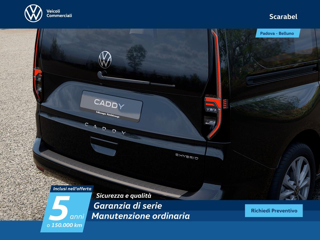 Volkswagen Caddy maxi 1.5 phev 150cv life dsg